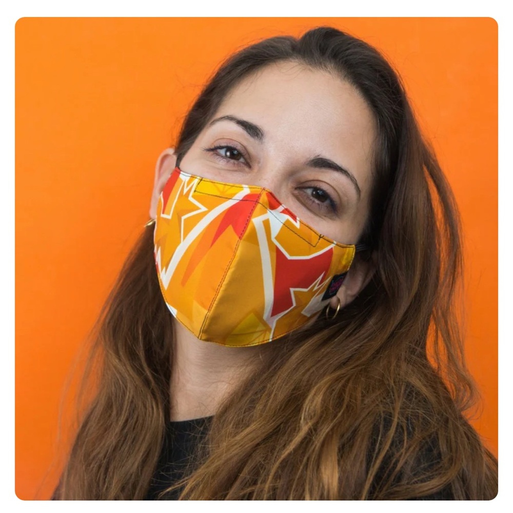 Cocktail Critters 4 piece Negroni Face Mask Bundle New Standard Adult Size - Picture 4 of 9